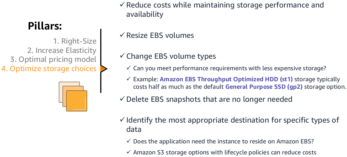 Optimize Storage Size